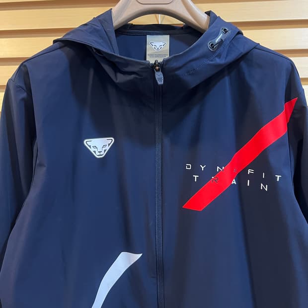 다이나핏 남성 네이비 바람막이점퍼 후드점퍼