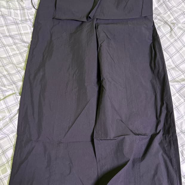 레이브 바지 Layered Wide Pants