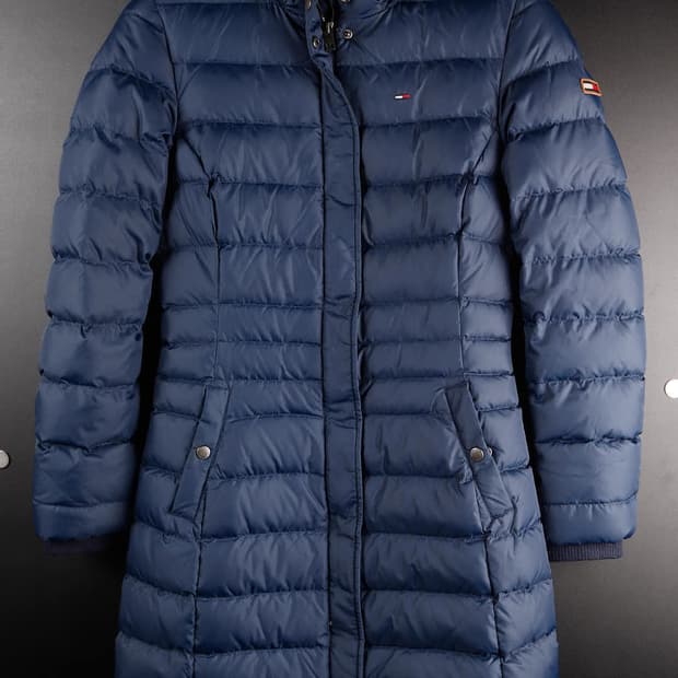 타미힐피거 여성반코트패딩