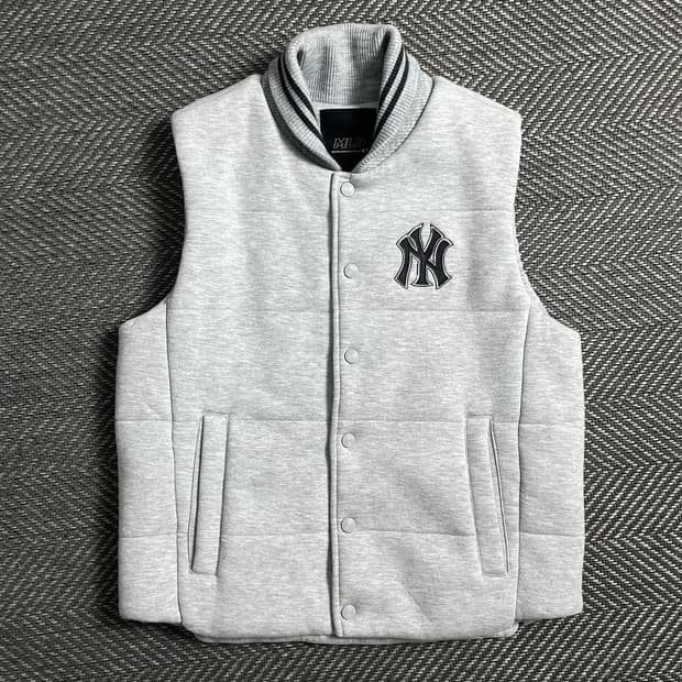 MLB 양키스 신슐레이트 패디드 베스트 그레이o 5000