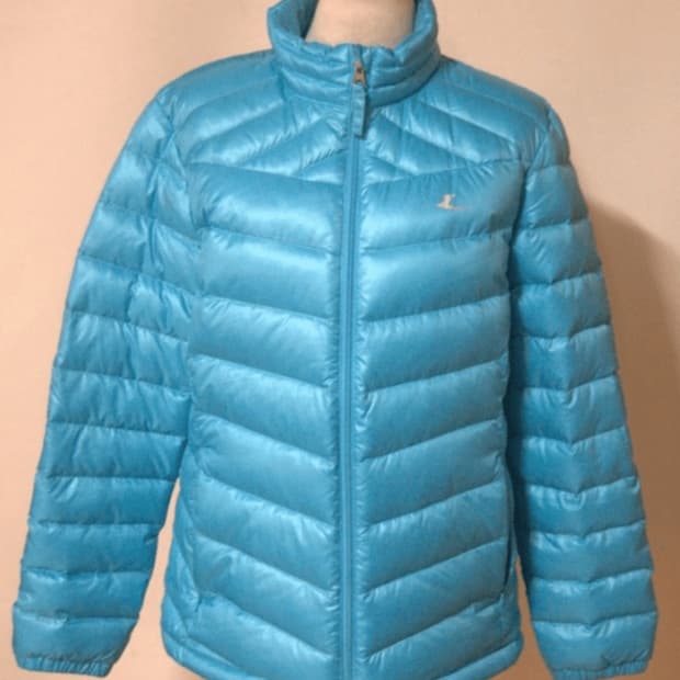 르까프 여성 경량 덕다운패딩
