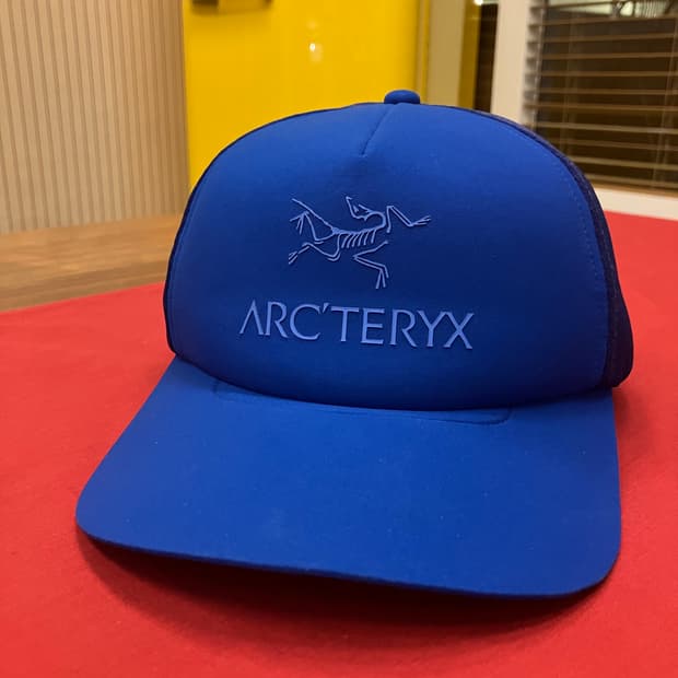 아크테릭스 모자 블루