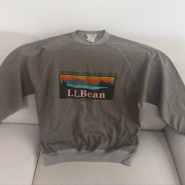 LL Bean 스웻셔츠, 맨투맨 M