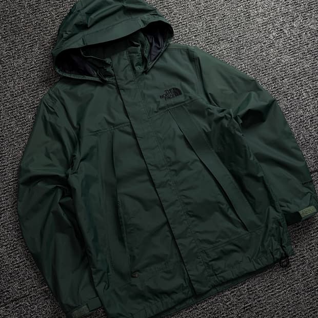 노스페이스 드라이벤트 나일론 메탈 마운틴 자켓 딥카키 1532
