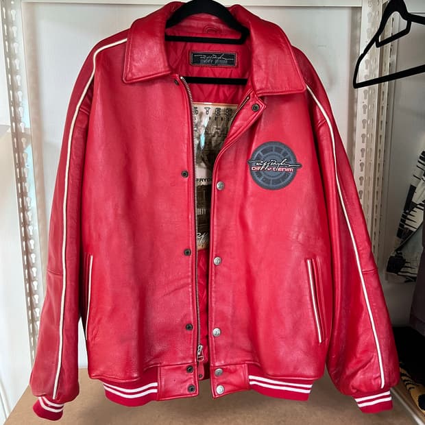 빈티지 가죽자켓