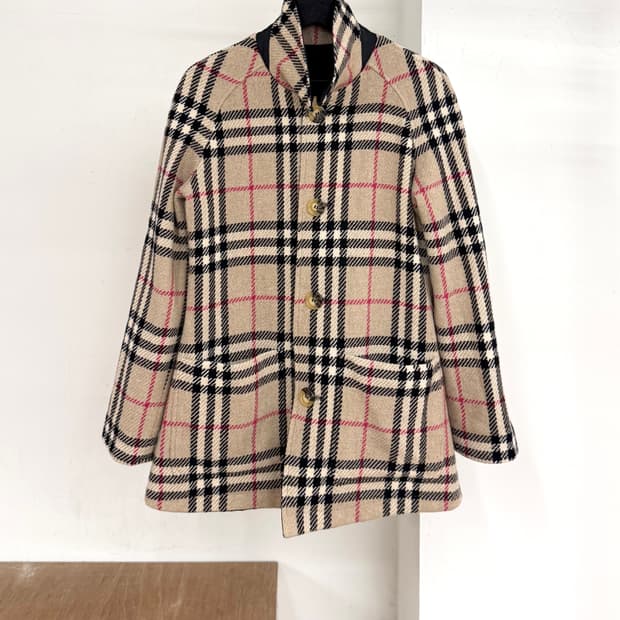 버버리 런던 호프웰 노바체크 리버시블 코트