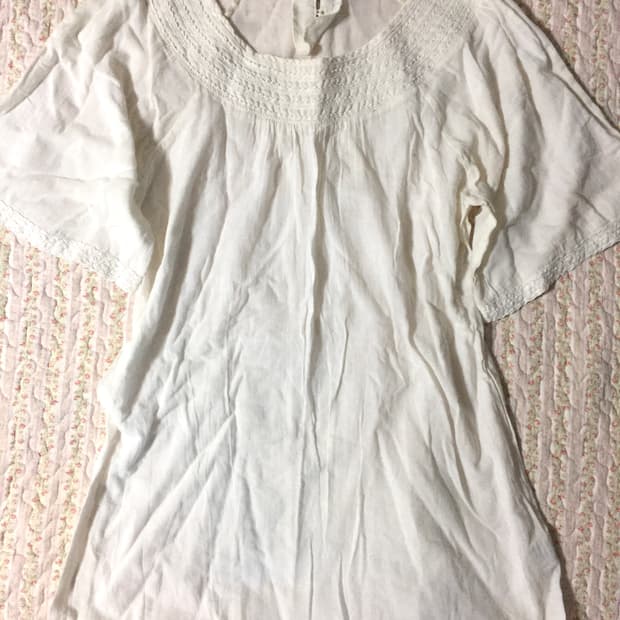 빈티지 레이스 블라우스