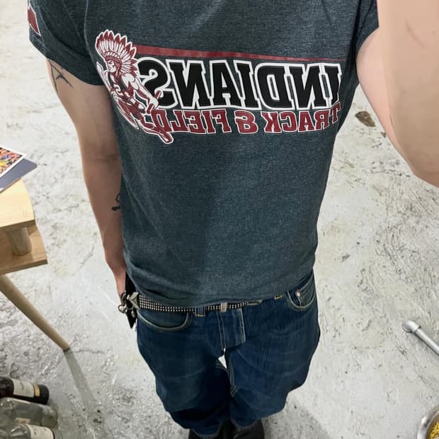 GILDAN Indians Track & Field tee