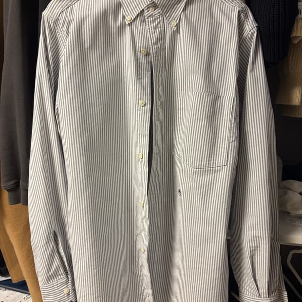 나나미카 버튼다운 윈드셔츠 