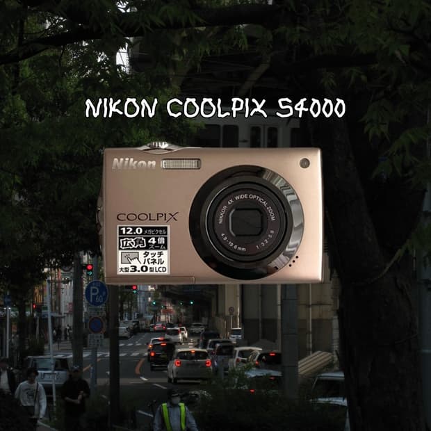 니콘 쿨픽스 S4000 빈티지디카 디지털카메라