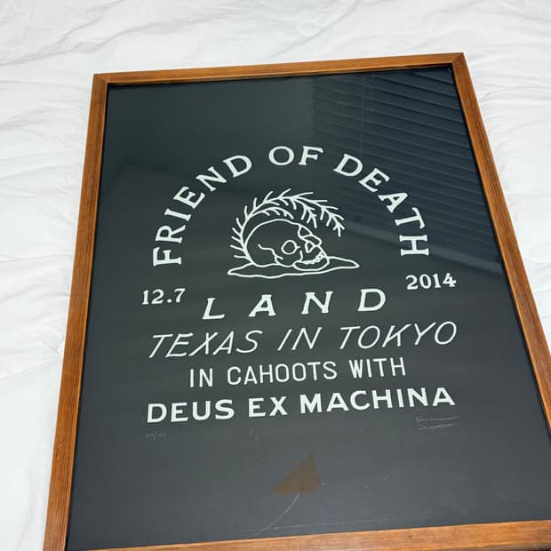 데우스 포스터 (액자포함)27/100한정반