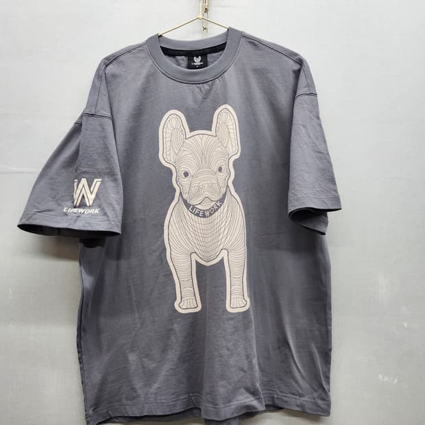 라이프워크 빅라독 로고 반팔티 M(XL)