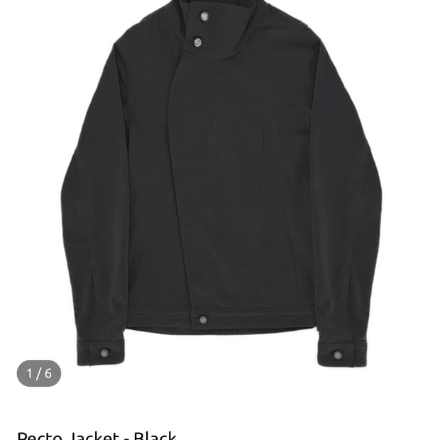 Pecto Jacket - Black