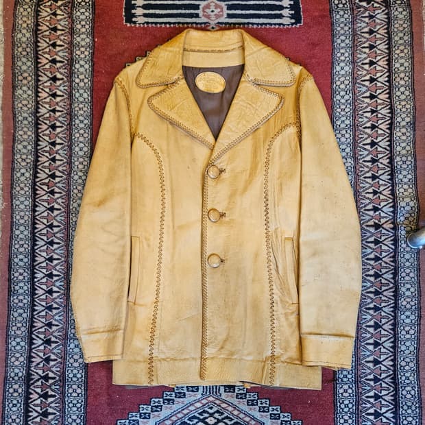 70s 빈티지 노스비치레더 