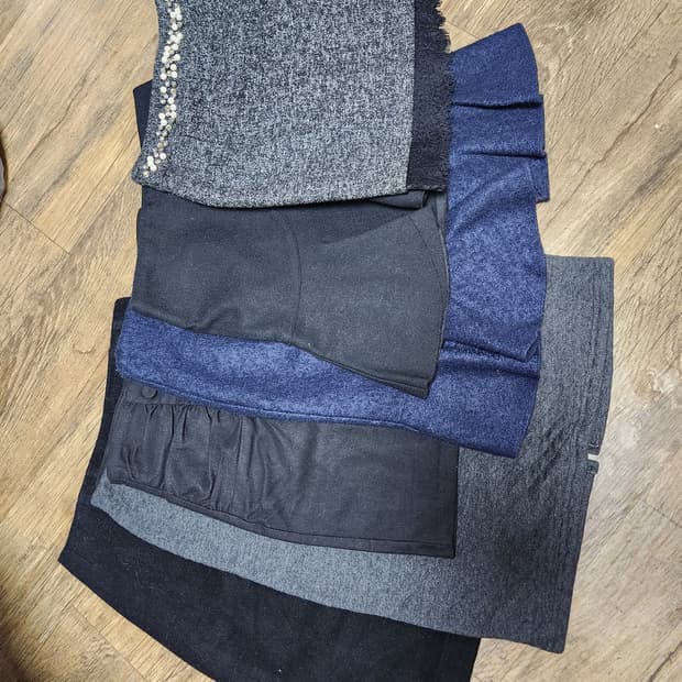 겨울 미니스커트 6장 일괄  26