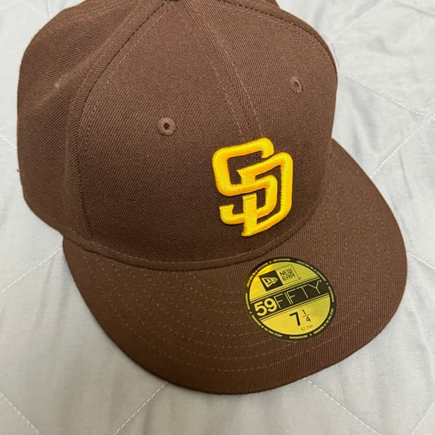뉴에라 샌디에이고 59FIFTY 7 1/4 브라운