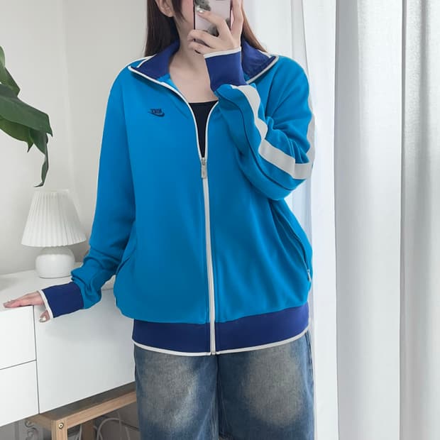 [정품] 나이키 블루 띠줄 푸츄라 져지 [ L ]