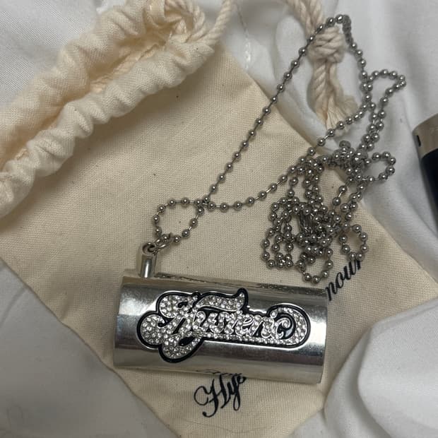 히스테릭글래머 라이터 목걸이