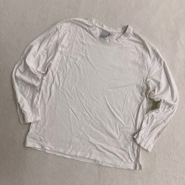 M 엘르 크루넥 긴팔 티 0605T