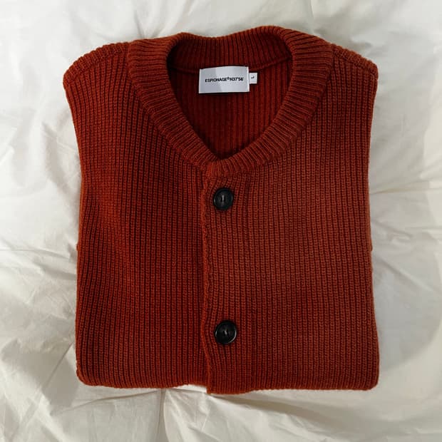 에스피오나지 밀러 헤비웨이트 가디건 L