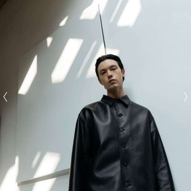 르917 르셉템버옴므 가죽자켓 46