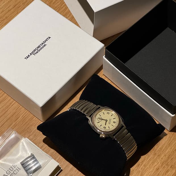 [새상품] 바그워치 x 솔로이스트 베이지 32mm 풀박스