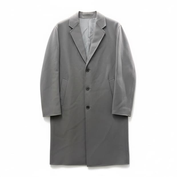 Solid Homme cashmere coat gray 48