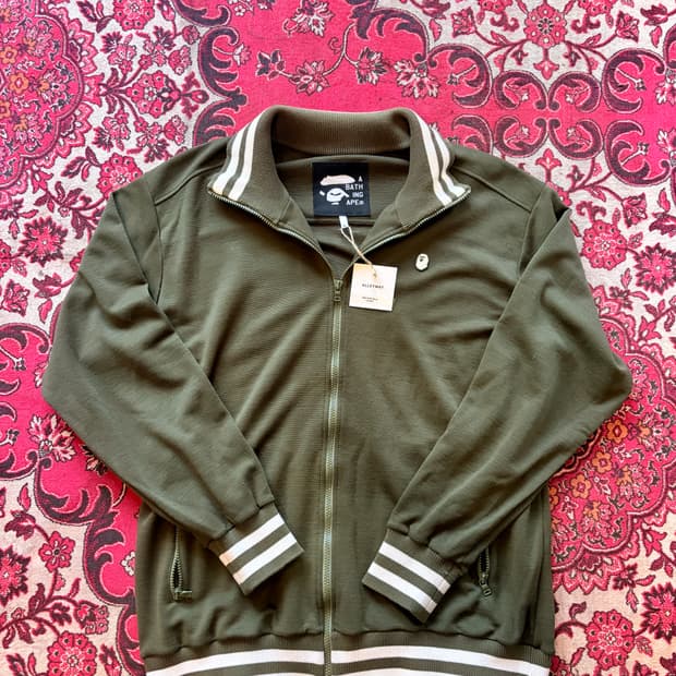 A BATHING APE Zip-up Track Jacket