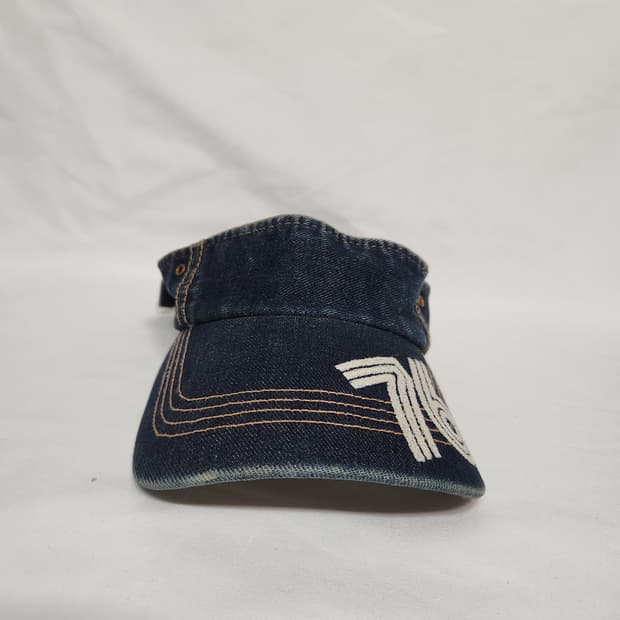 H931 [F] 76 빈티지 청 썬캡 바이저 모자