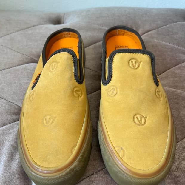반스 Vans × LQQK Originals  스웨이드 뮬 슬립온