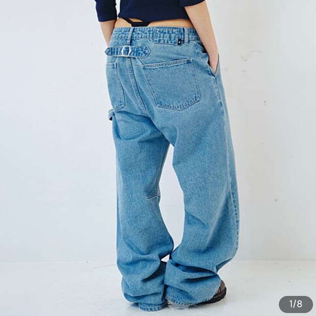 플리즈프로젝트 데님 라이트블루