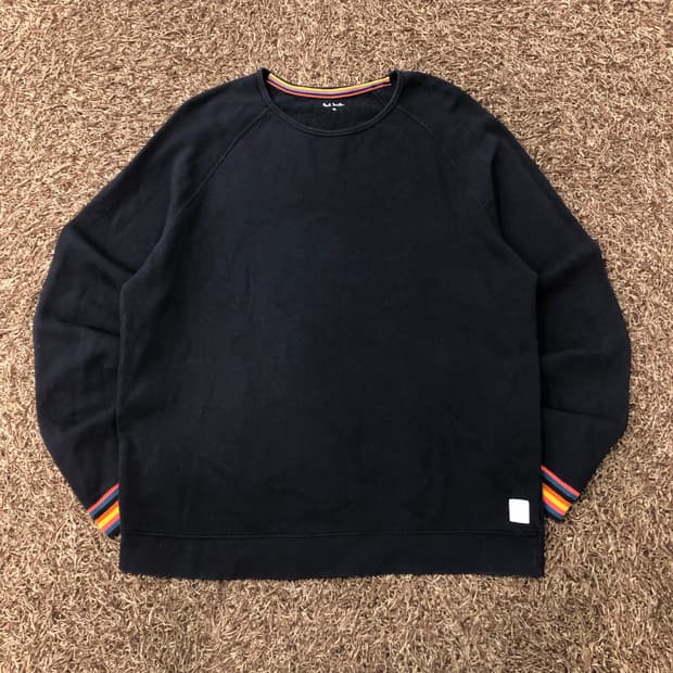 폴스미스 네이비 맨투맨 스웻셔츠