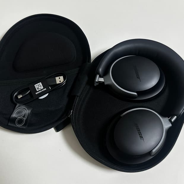 보스 QC 울트라 노이즈캔슬링 무선 블루투스 헤드폰