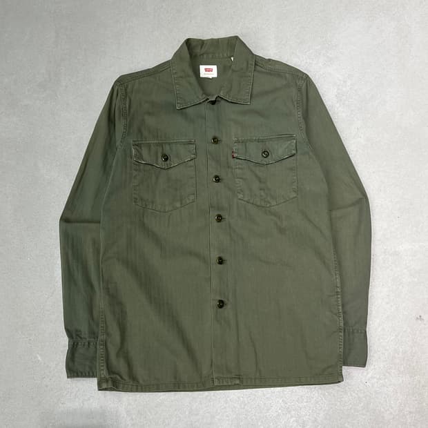 리바이스 백로고 워크셔츠 s09348