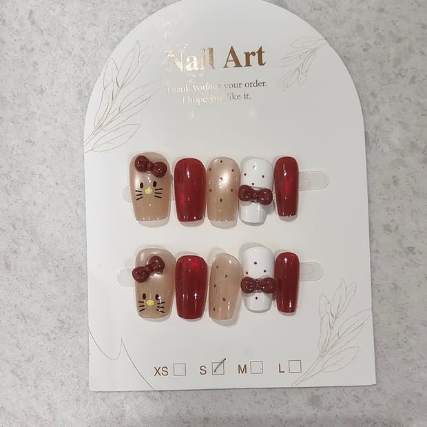 S사이즈 네일팁 개당 0.5씩