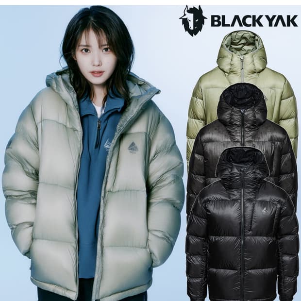 블랙야크 C 공용 퀄티드 다운 자켓 카키 95