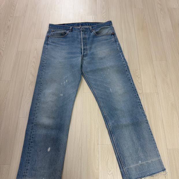 90s 리바이스 501 실측표기