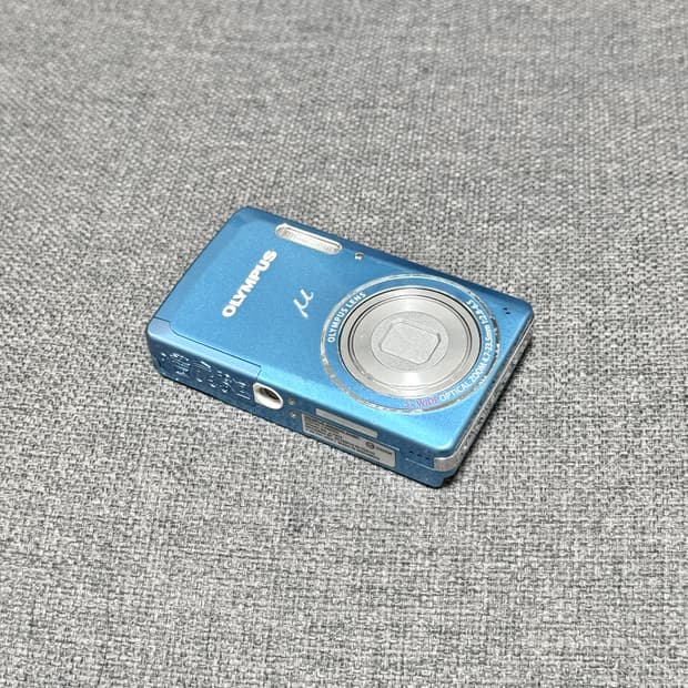 올림푸스 뮤 5010 라이트블루 빈티지디카