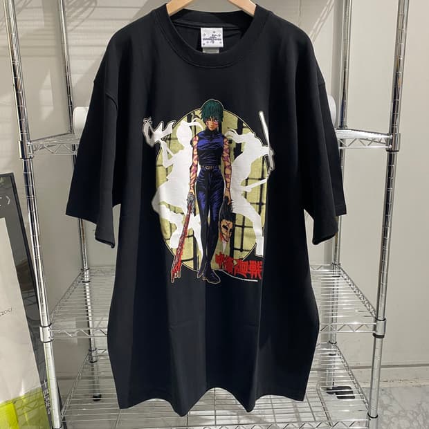 주술회전 젠인 마키 부틀렉 애니메이션 티셔츠