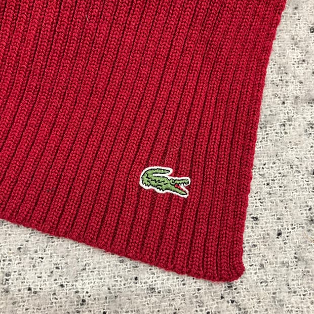 N56 라코스테 니트 머플러 목도리