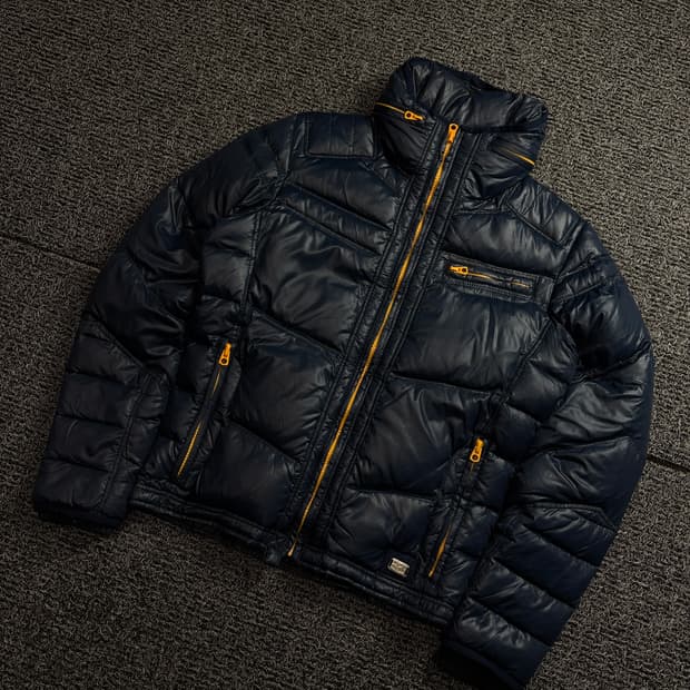 디젤 y2k 글로시 크롭 다운 푸퍼 패딩 1889