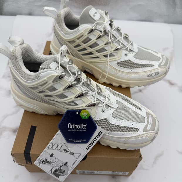 살로몬 ACS 프로 화이트 바닐라 아이스