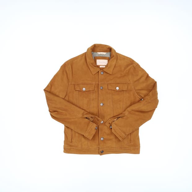 [L] 자라 남성 스웨이드 셔츠 자켓 0120J