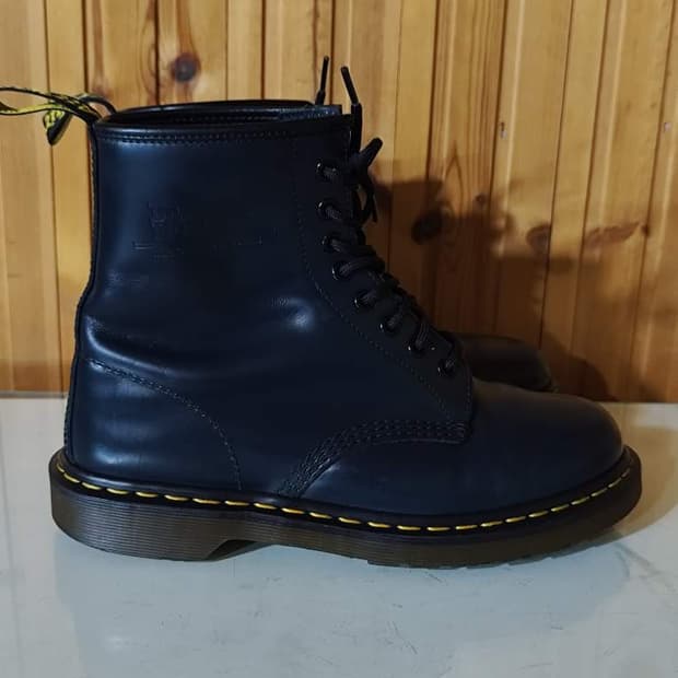 uk7 260mm 닥터마틴 1460 네이비 8홀 워커 부츠