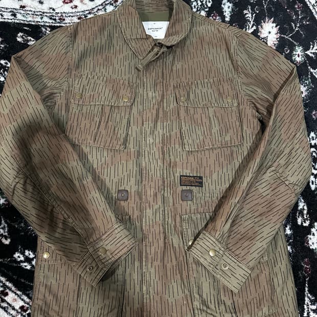 에스피오니지 밀리터리 워크 카모 자켓