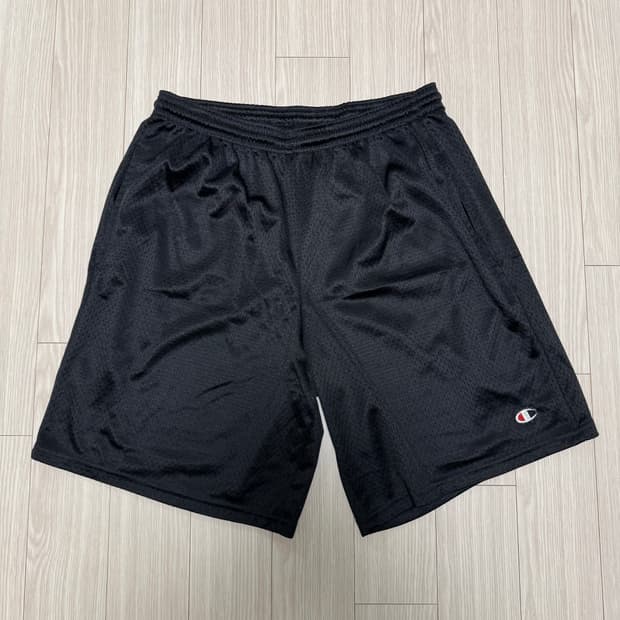 챔피온 메쉬 쇼츠 블랙 L