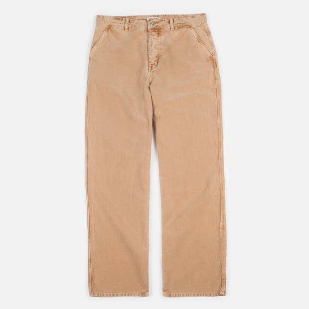 48 아워레가시 코만도 트라우저 카멜 몰스킨 워싱 팬츠