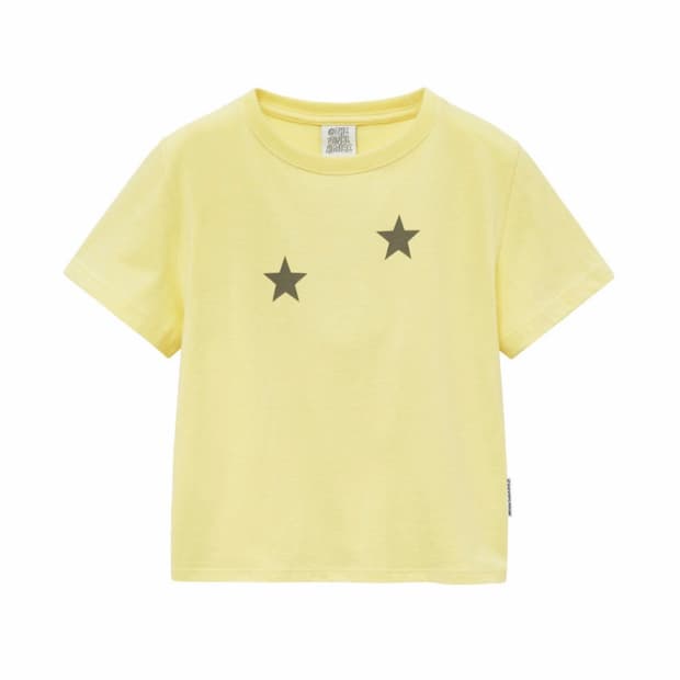 더바이닐하우스 반팔 티셔츠 옐로우