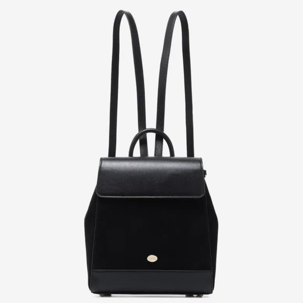 새상품 로라로라 클래식 스웨이드 백팩