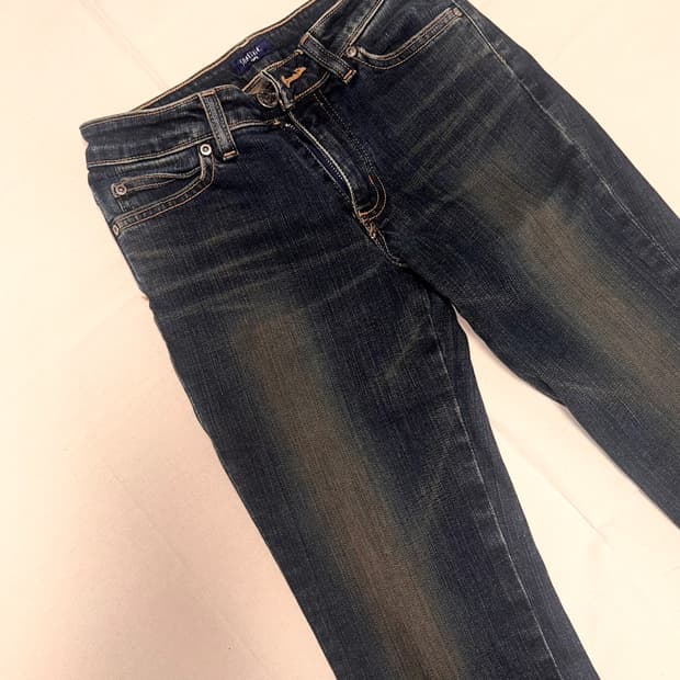 Edwin Something boots cut denim